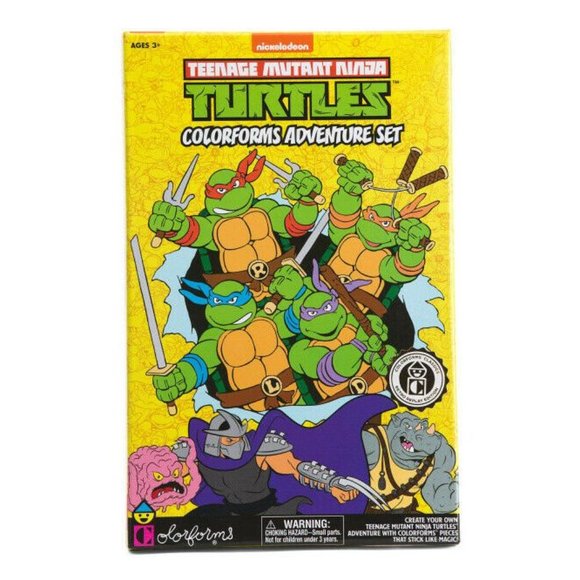 Nickelodeon | Toys | Nickeloden Colorforms Retro Teenage Mutant Ninja ...